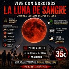 Experiencia eclipse de luna en Área de Quijorna