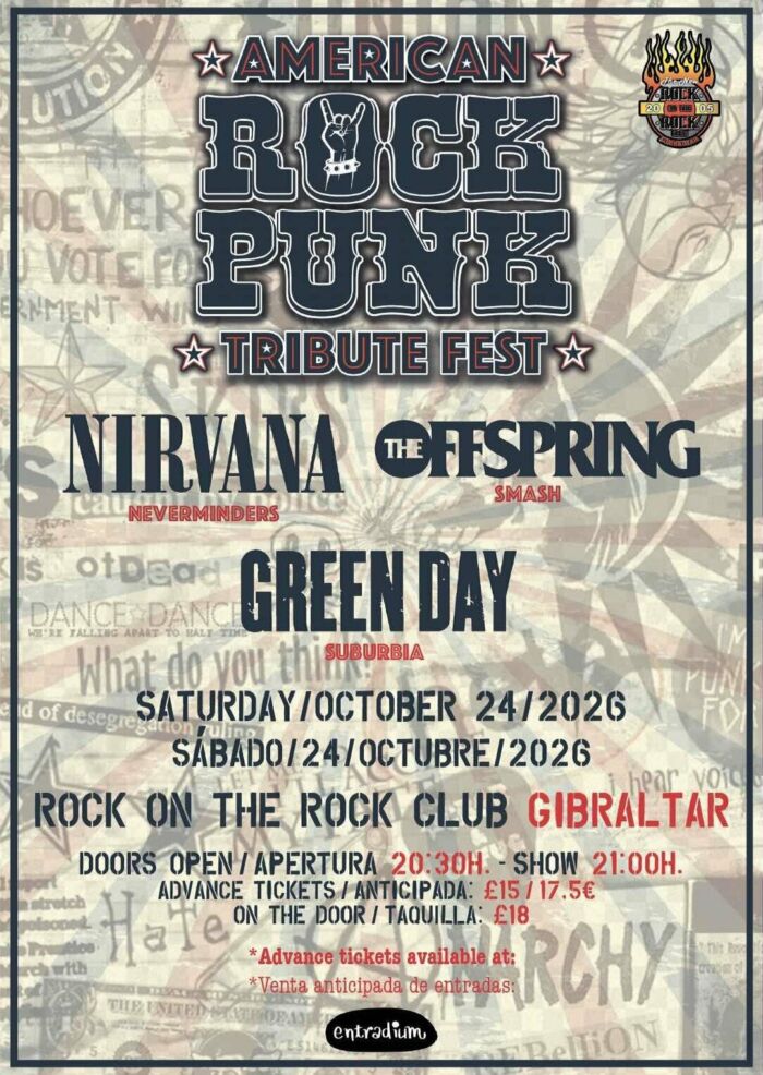 Festival de Tributos AMERICAN ROCK PUNK