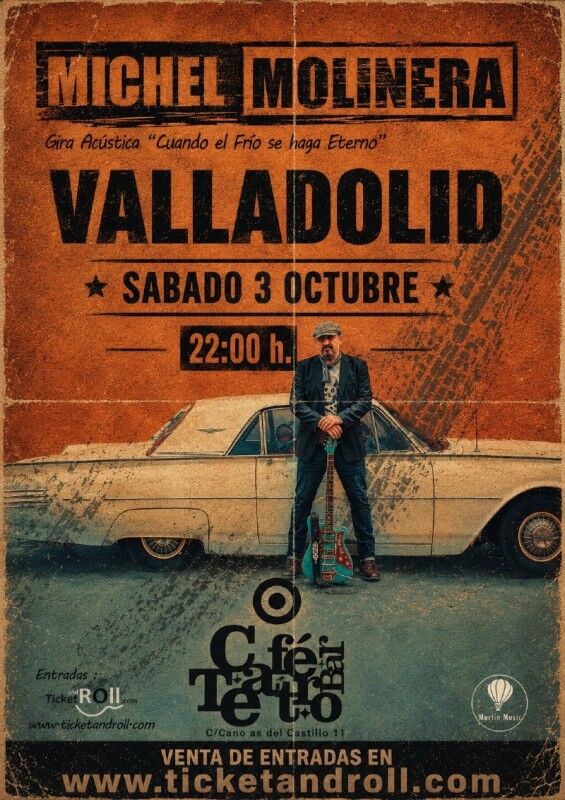 Michel Molinera en Valladolid