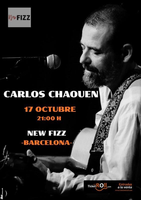 CARLOS CHAOUEN en New Fizz en Sala New Fizz – Música en vivo