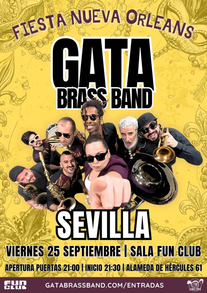 Gata Brass Band — concierto en España