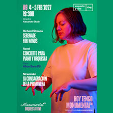 Concierto sinfónico A/9 en Teatro Monumental