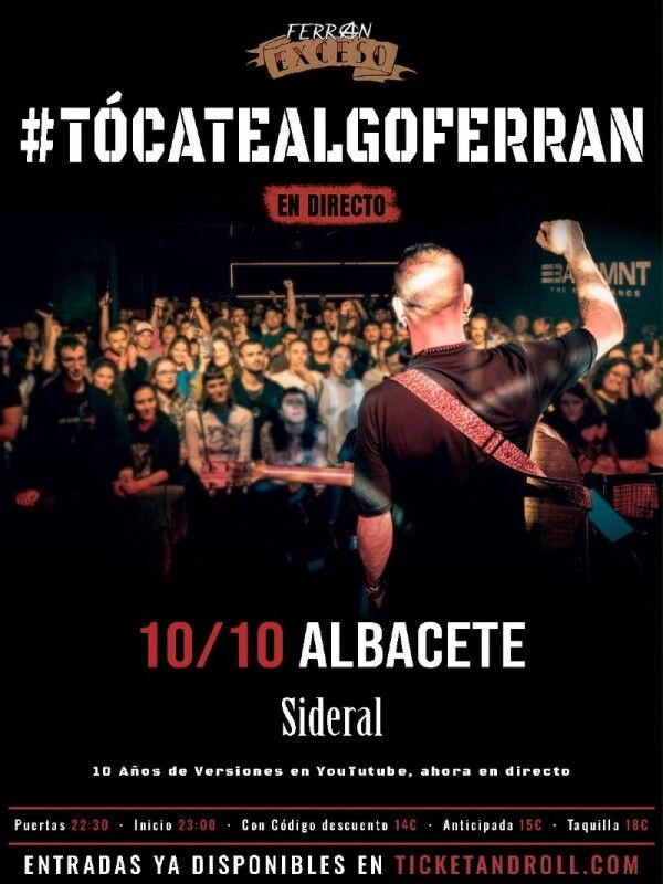#TócateAlgoFerrán en Albacete