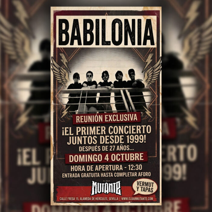 Babilonia en Directo en Bar Mutante