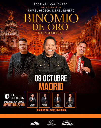 Festival Vallenato - Homenaje a Rafael Orozco, Israel Romero - Binomio de Oro de América