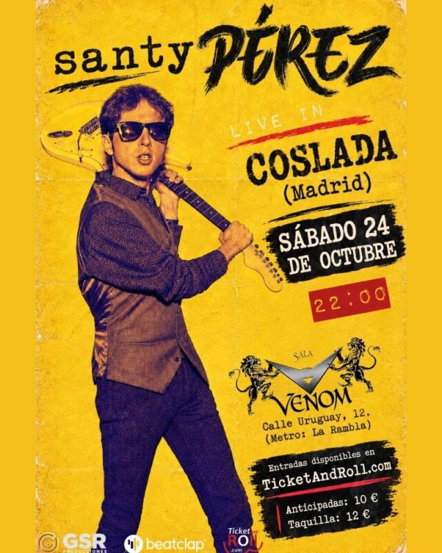 SANTY PEREZ en Sala Venom
