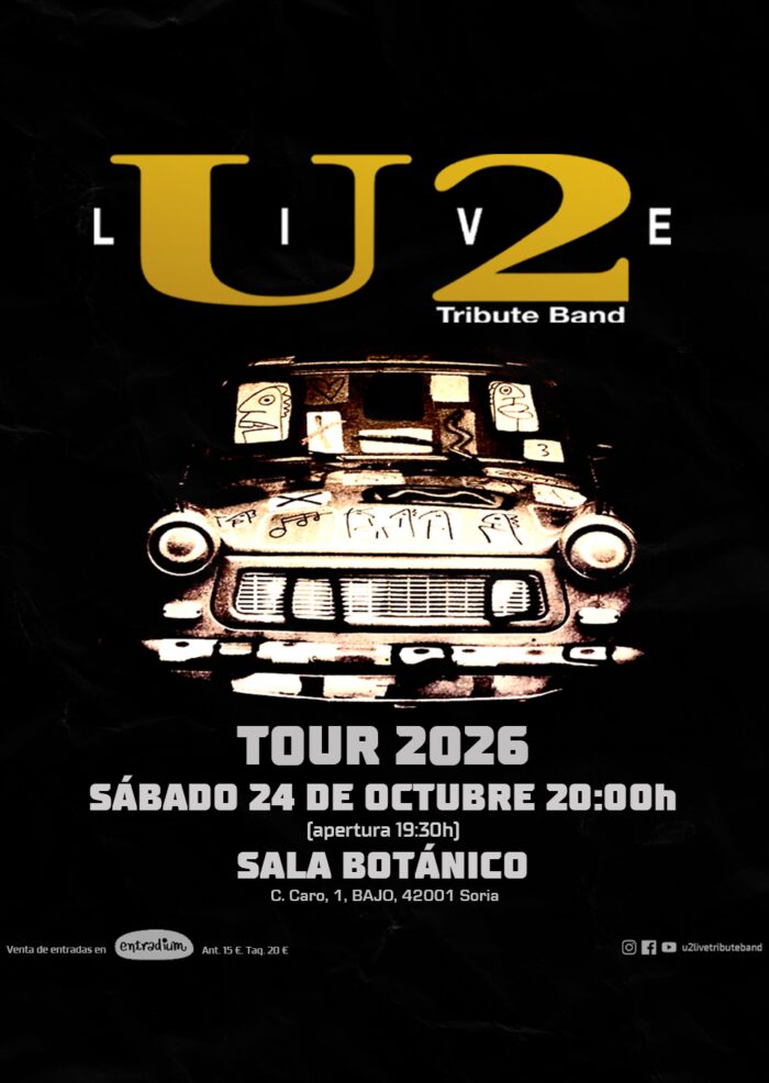 U2LIVE EN SALA BOTÁNICO