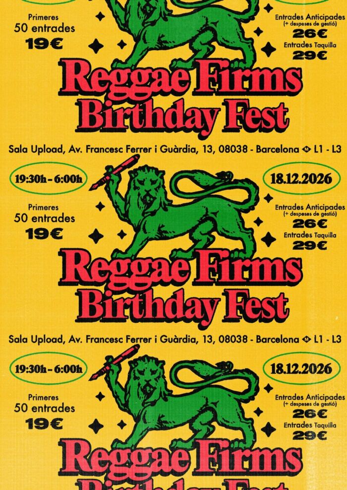 ReggaeFirms BIRTHDAY FEST ! 2026