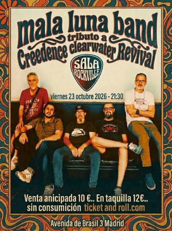 Mala Luna Band en Sala Rockville