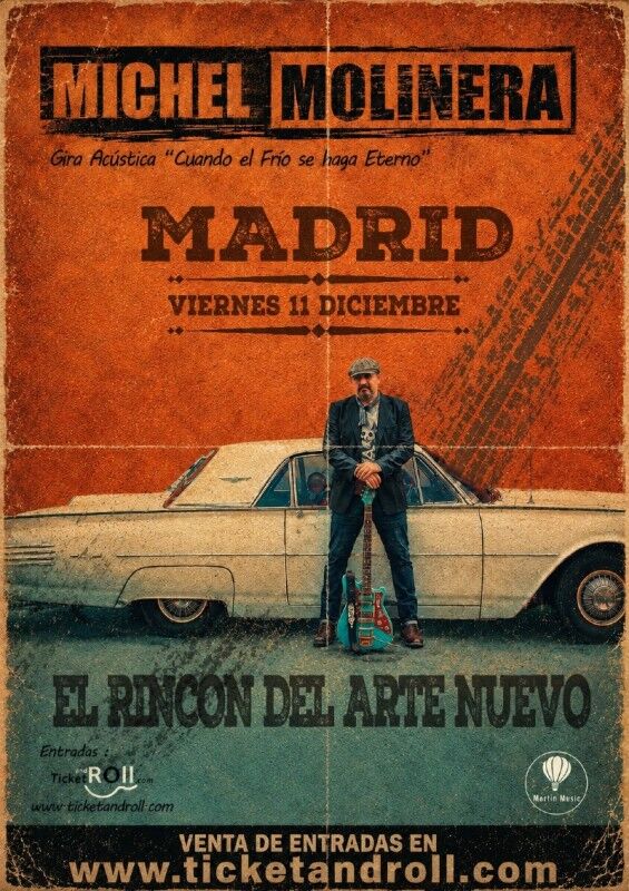 Michel Molinera acústico en El Rincón del Arte Nuevo en Rincón del Arte Nuevo