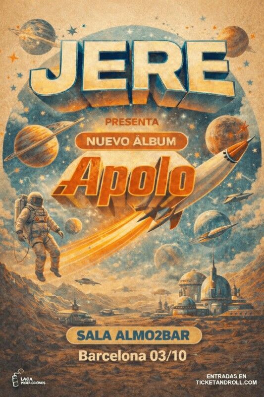 JERE presenta APOLO en BARCELONA