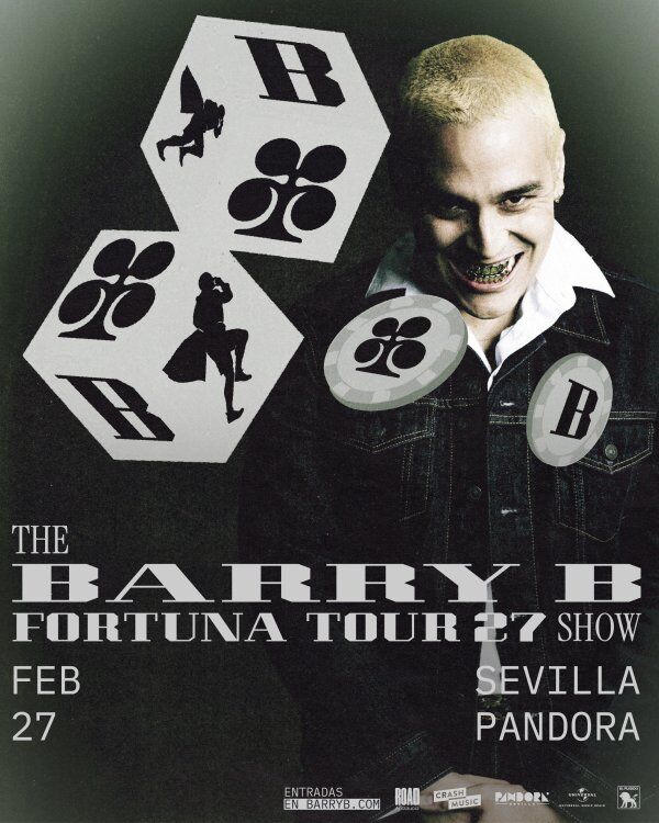 Barry B – Fortuna Tour 2027