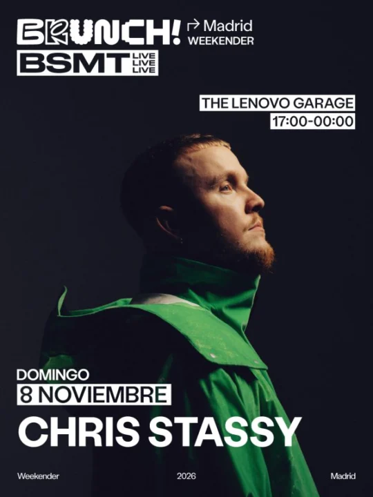 Brunch Electronik Madrid x BSMT LIVE 08.11 – Chris Stassy