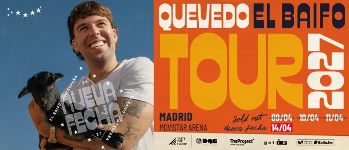 Quevedo – Baifo Madrid 14 Abr 2027