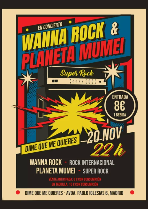 Wanna Rock + Planeta Mumei