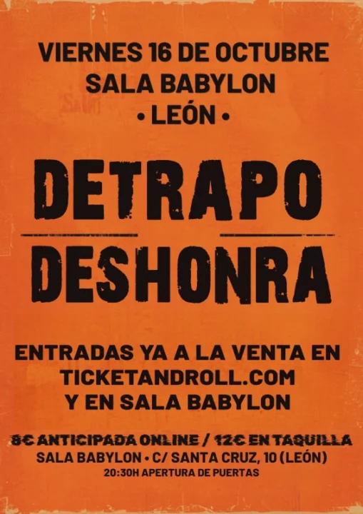 Detrapo + Deshonra