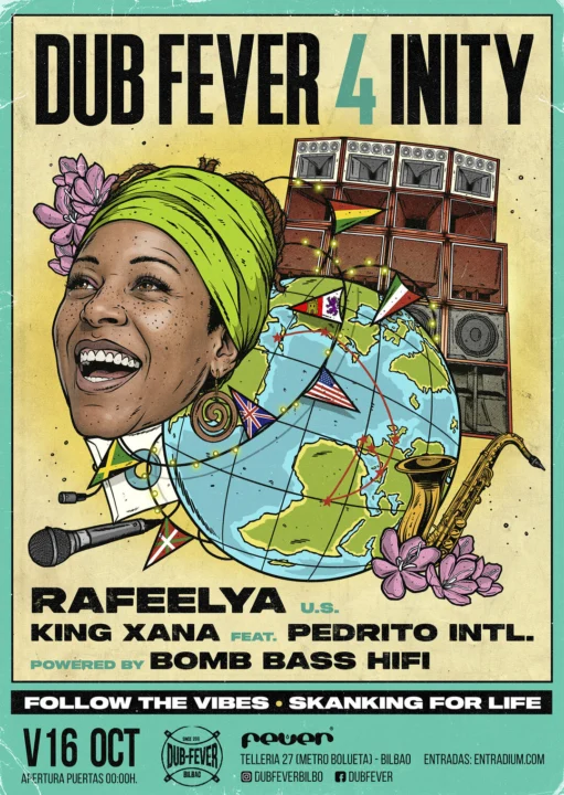 RAFEELYA + KING XANA feat. PEDRITO INTNL. + BOMB BASS HIFI en Fever Club / DUB Fever