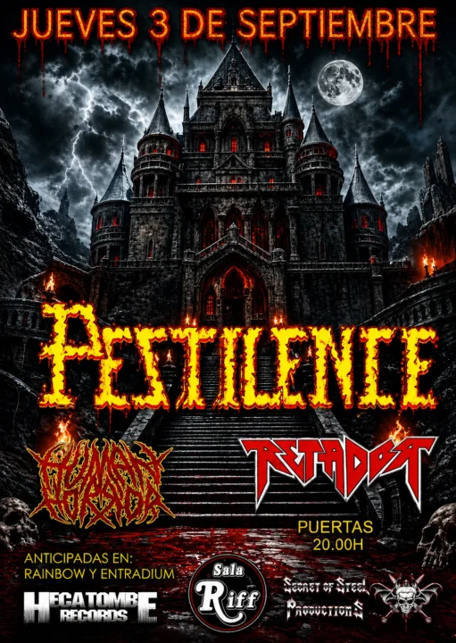 Pestilence+Retador+Human Horror