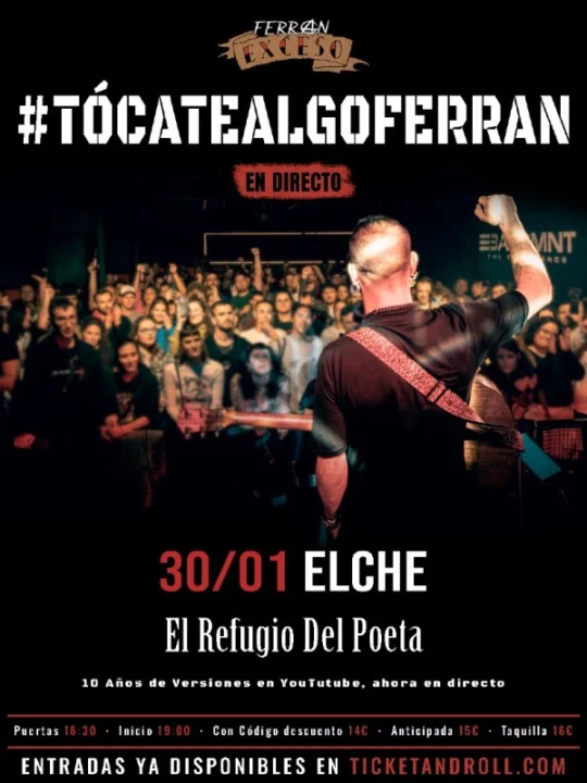 ELCHE – #TócateAlgoFerran EN DIRECTO