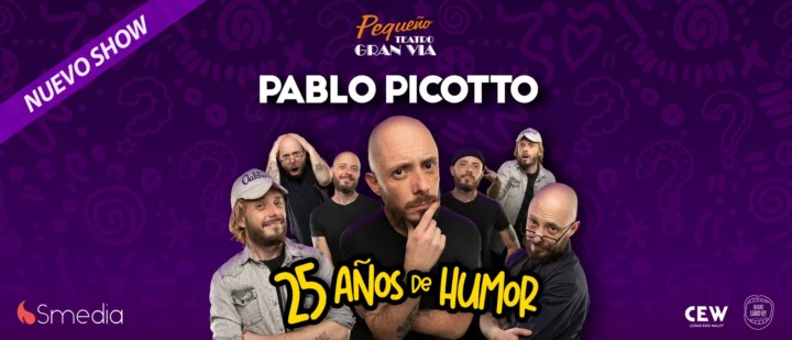Pablo Picotto. 25 años de humor. ¿Quién te conoce?