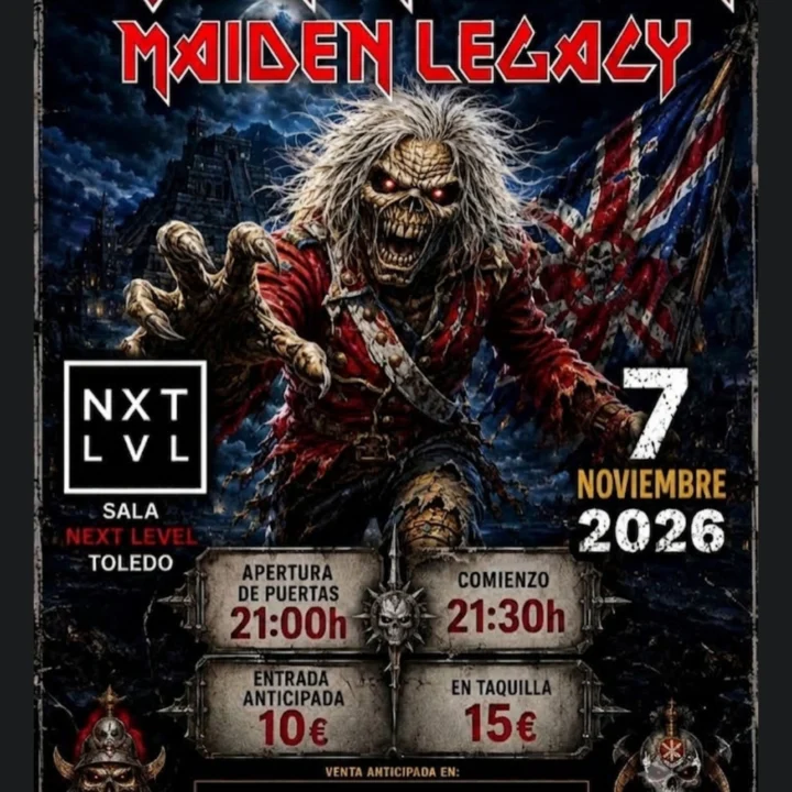 Maiden Legacy – Sala Next Level, Toledo