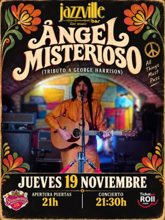 Ángel Misterioso (Tributo a George Harrison) en Jazzville