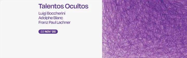 ROSS Cámara 02: Talentos ocultos, quintetos de cuerda