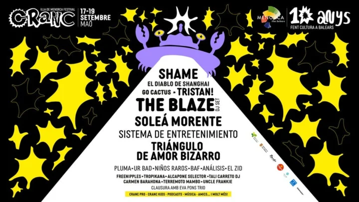 Cranc Illa de Menorca Festival 2026 en Cranc Illa de Menorca Festival
