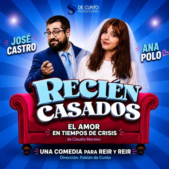 Recién Casados. Una comedia para reir, reir y rer. en Veinti7 Coctelería