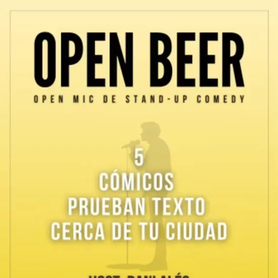 Open Beer – Cómicos probando sus mierdas