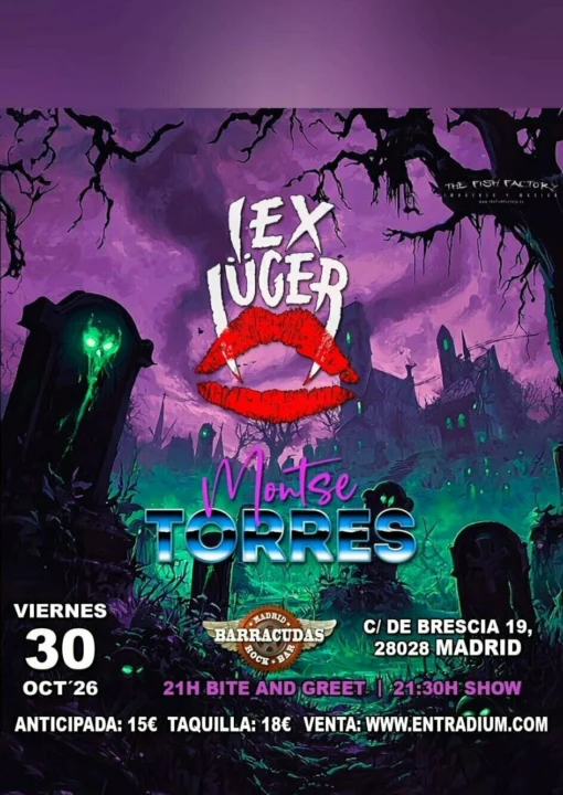 Lex Lüger y Montse Torres Sala Barracudas Madrid