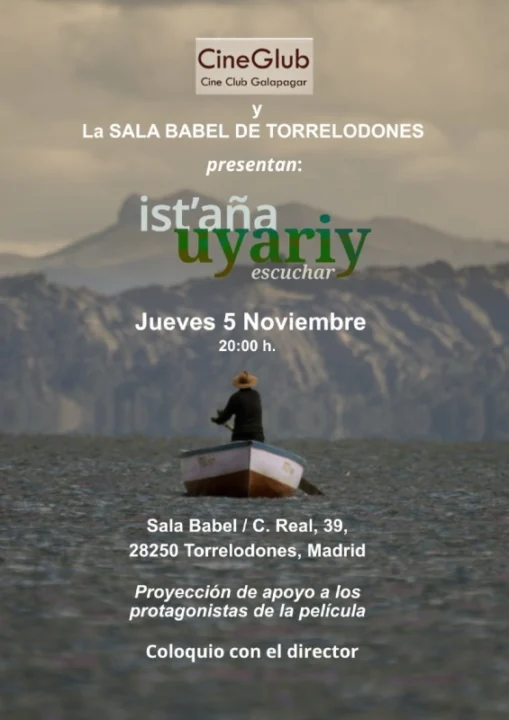 «Uyariy» con la presencia del director Javier Corcuera