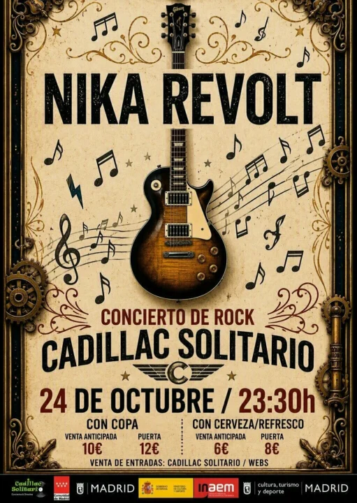 Nika Revolt – Tributo Pop-Rock