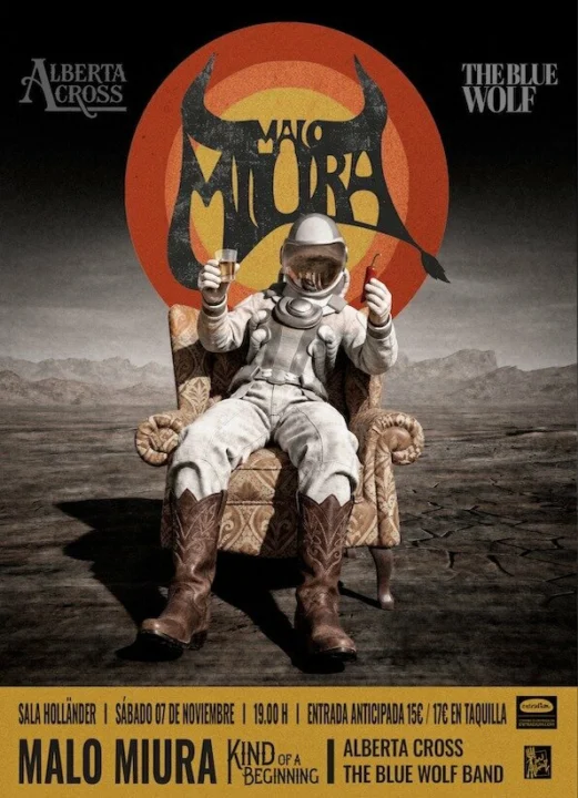Malo Miura + Alberta Cross + The Blue Wolf Band