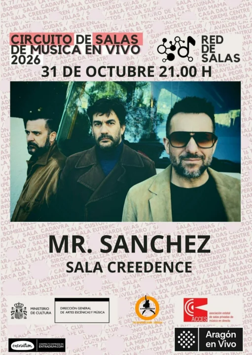 MR SANCHEZ en SALA CREEDENCE – #RedDeSalas – INAEM