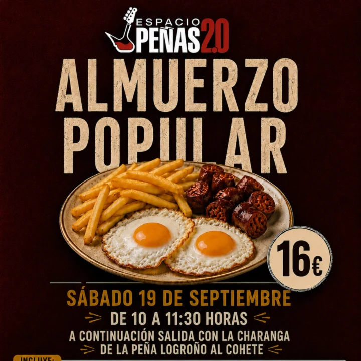 ALMUERZO POPULAR SAN MATEO en ESPACIO PEÑAS 2.0 - PARKING VALBUENA