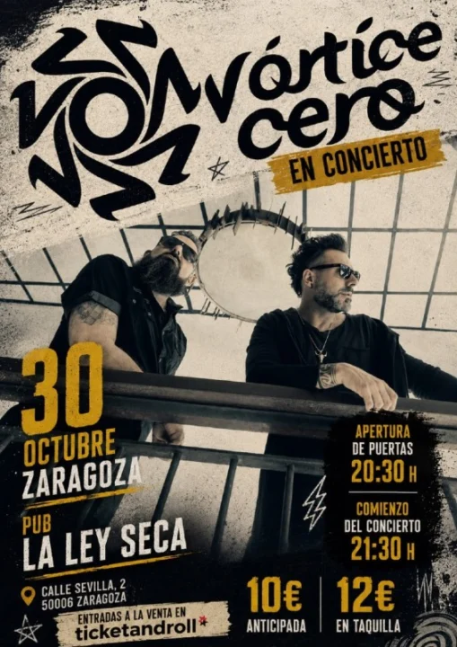 Vortice Cero en la sala La Ley Seca