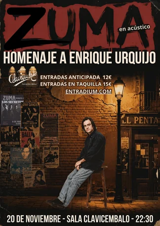 zuma homenaje a Enrique Urquijo 2026