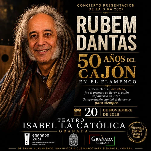 Rubem Dantas – 50 años del Cajón en el Flamenco