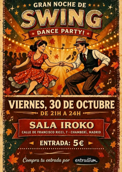 Noche de Swing 30 de Octubre