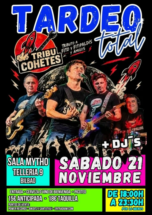 Tardeo Total con Tribu Cohetes