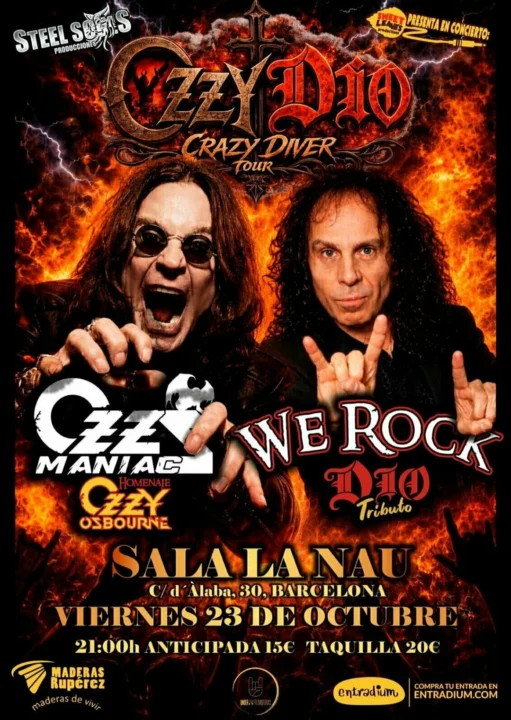 Ozzmaniacs y We Rock (Crazy Diver Tour)