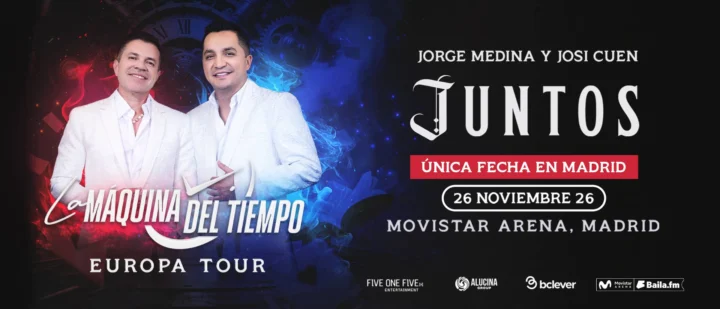 Juntos – Jorge Medina y Josi Cuen Gira La Maquina del Tiempo