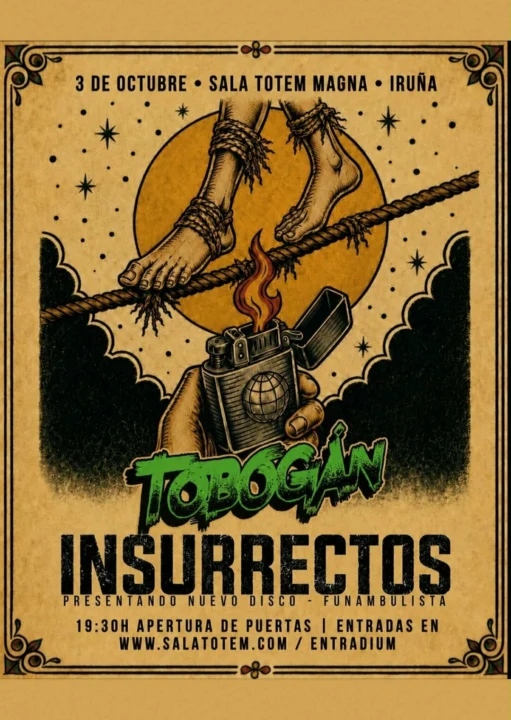Insurrectos — concierto en España
