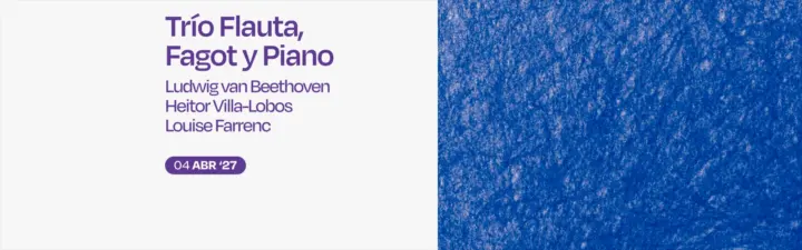 ROSS Cámara 09: Trío de flauta, fagot y piano