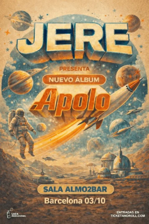 JERE presenta APOLO en BARCELONA