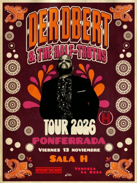 Derobert & The Half Truths,  en Ponferrada Sala H