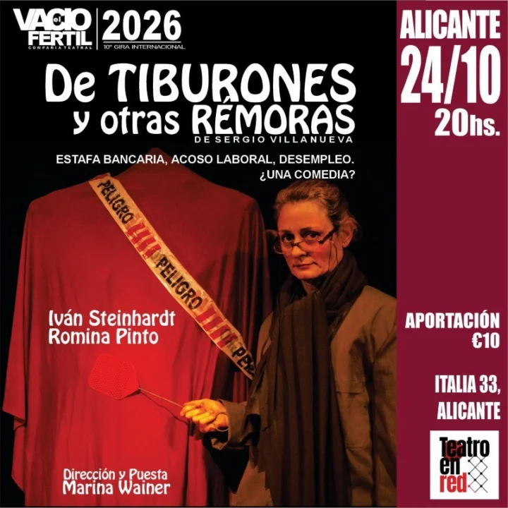 De TIBURONES y otras RÉMORAS en Teatro en Red