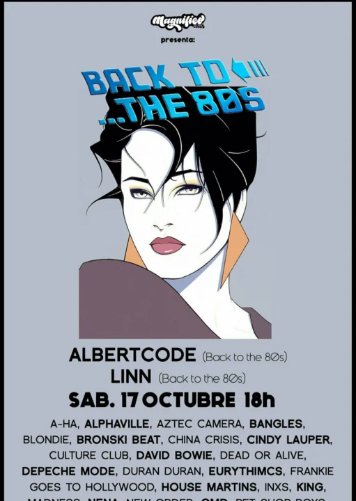 MAGNÍFICO CLUB PRESENTA: BACK TO 80S CON ALBERTO CODE Y LINN en Sala Magic