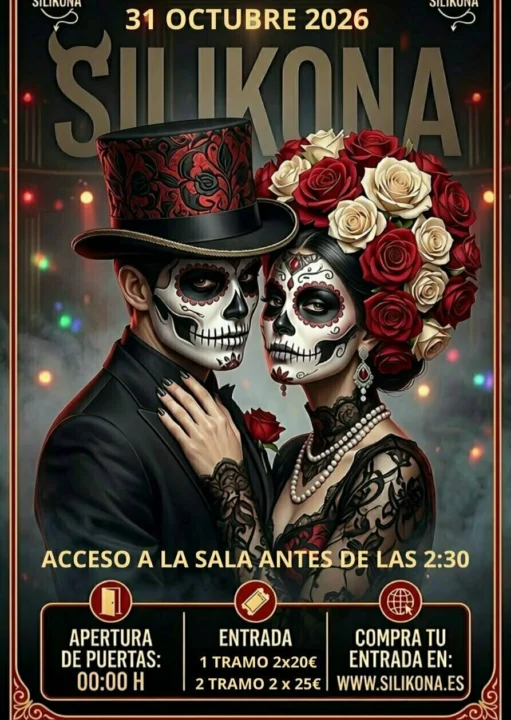 HALLOWEEN 2026 - Silikona - Acceso asegurado hasta las 02:30